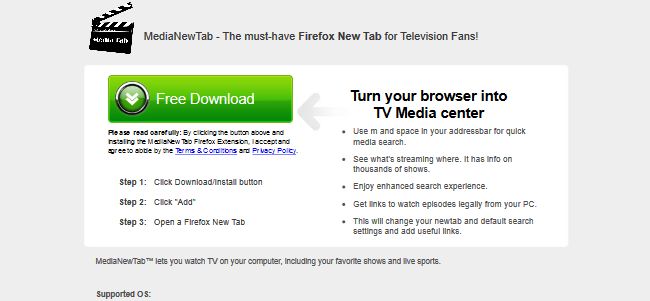 MediaNewTab MediaNewTab