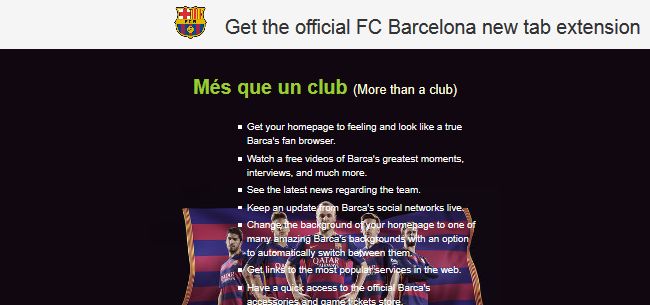 FCB New Tab FCB New Tab