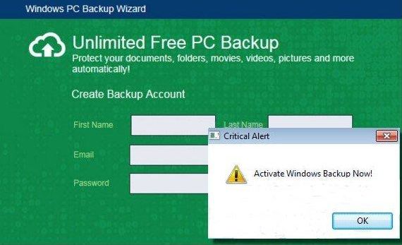 Windows PC Backup Wizard Windows PC Backup Wizard