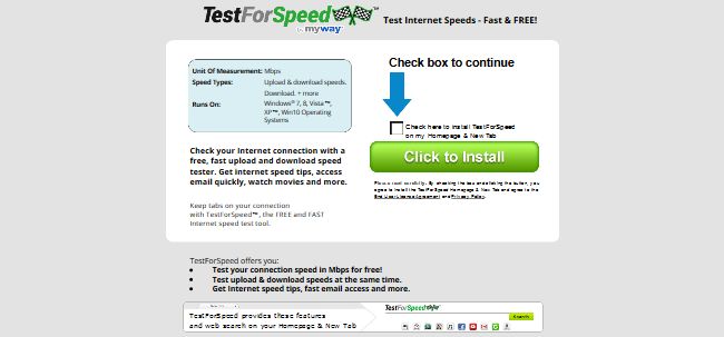 TestForSpeed TestForSpeed