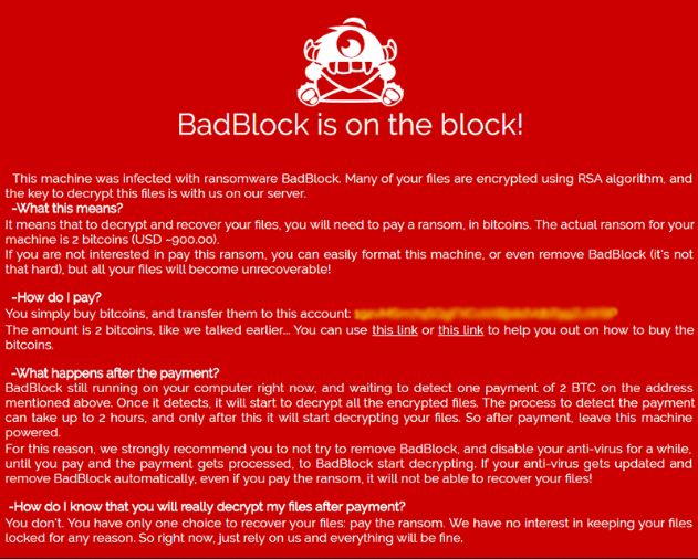 BadBlock BadBlock
