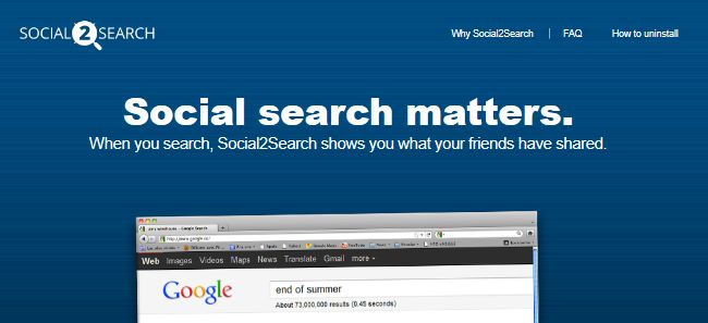 Social2Search social2search