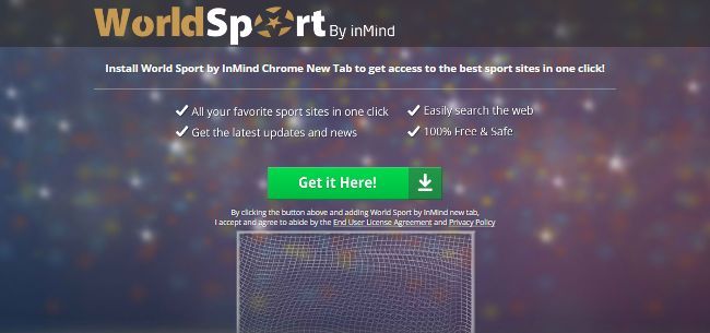 WorldSport New Tab lp.inmind-wsports.com