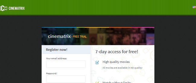 Register.cinematrix.net Register.cinematrix.net
