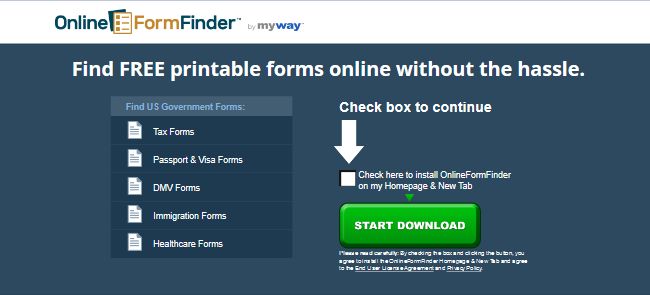 Online Form Finder Online Form Finder