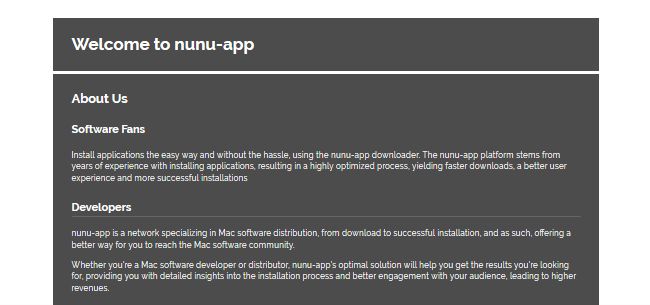 Nunu-app Nunu-app