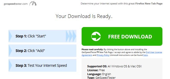GetSpeedTester GetSpeedTester