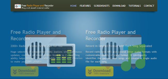 Free Radio Player and Recorder Free Radio Player and Recorder