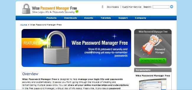 Wise Password Manager Free Wise Password Manager Free