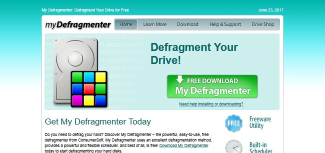 My Defragmenter My Defragmenter
