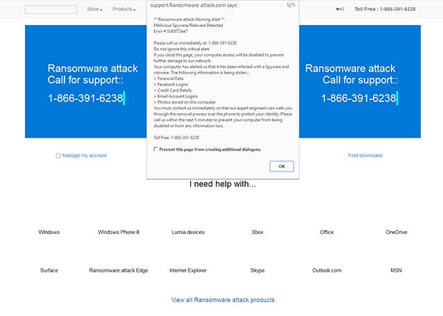 Ransomware Attack Warning Alert Ransomware Attack Warning Alert