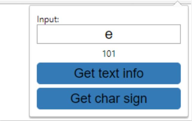 Char Code Reverse Char Code Reverse