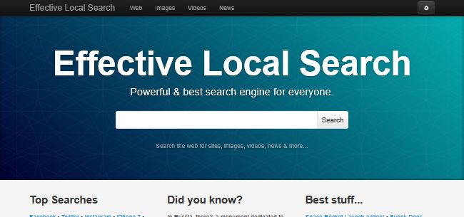 Effective Local Search Effective Local Search