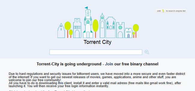 Remove Torrent-City.net Search - VirusPup