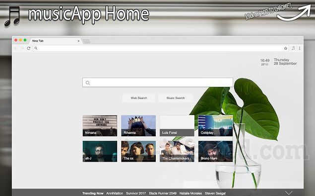 MusicApp Home MusicApp Home