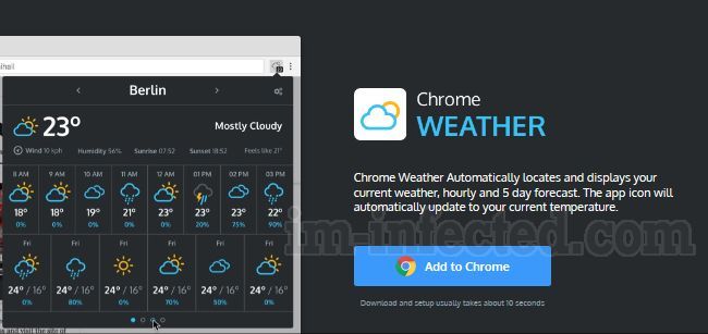 Chrome Weather Chrome Weather