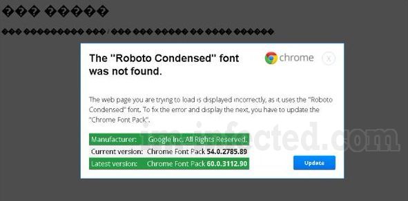 Chrome Font Pack Chrome Font Pack