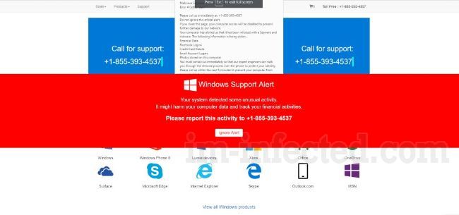 Windows Support Alert Windows Support Alert