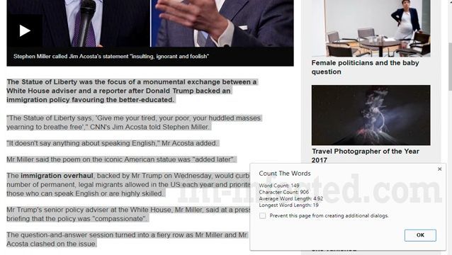 Count The Words Count The Words