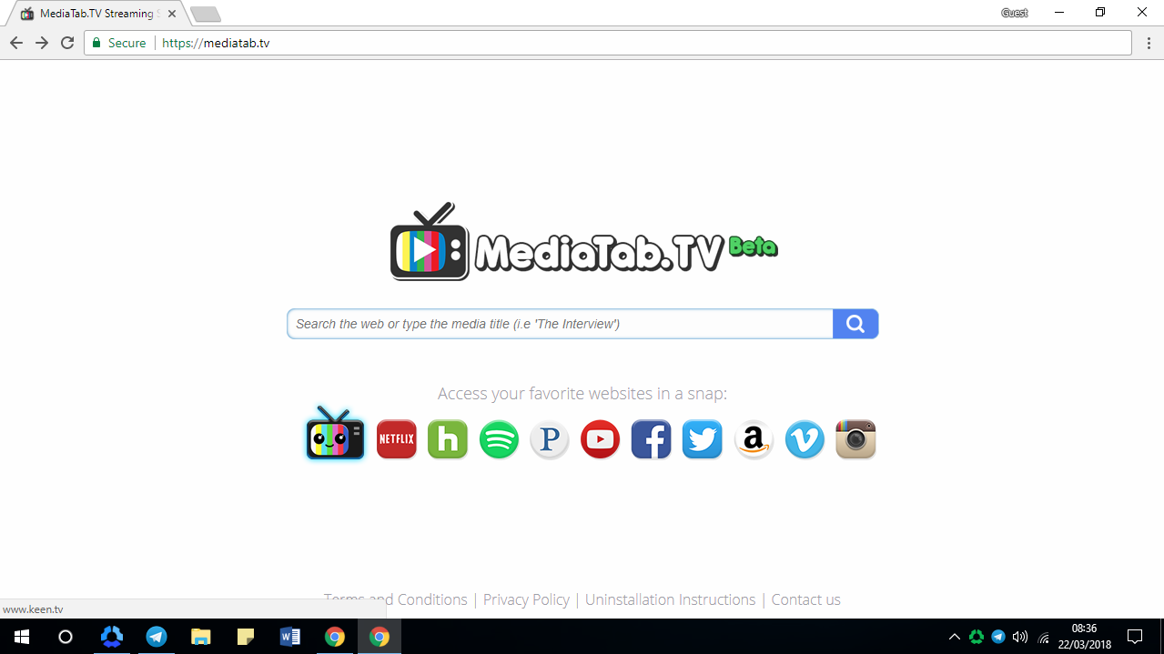 How to Remove Mediatab.tv from All Browsers