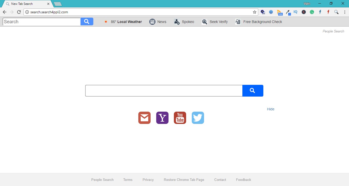 How to Remove Search.search4ppl2.com