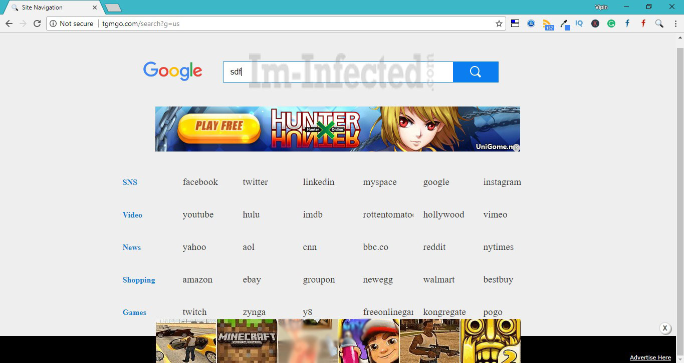 How to Remove Tgmgo.com Hijacker