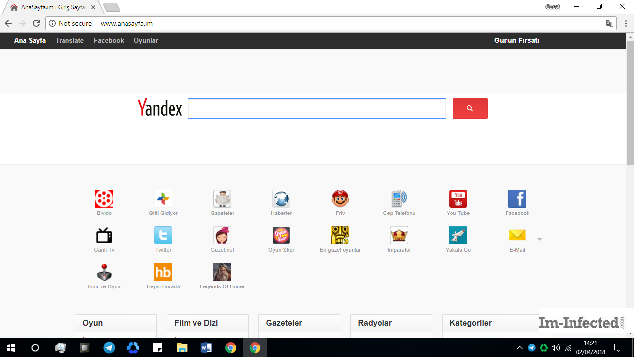 How to Remove Anasayfa.im from All Browsers