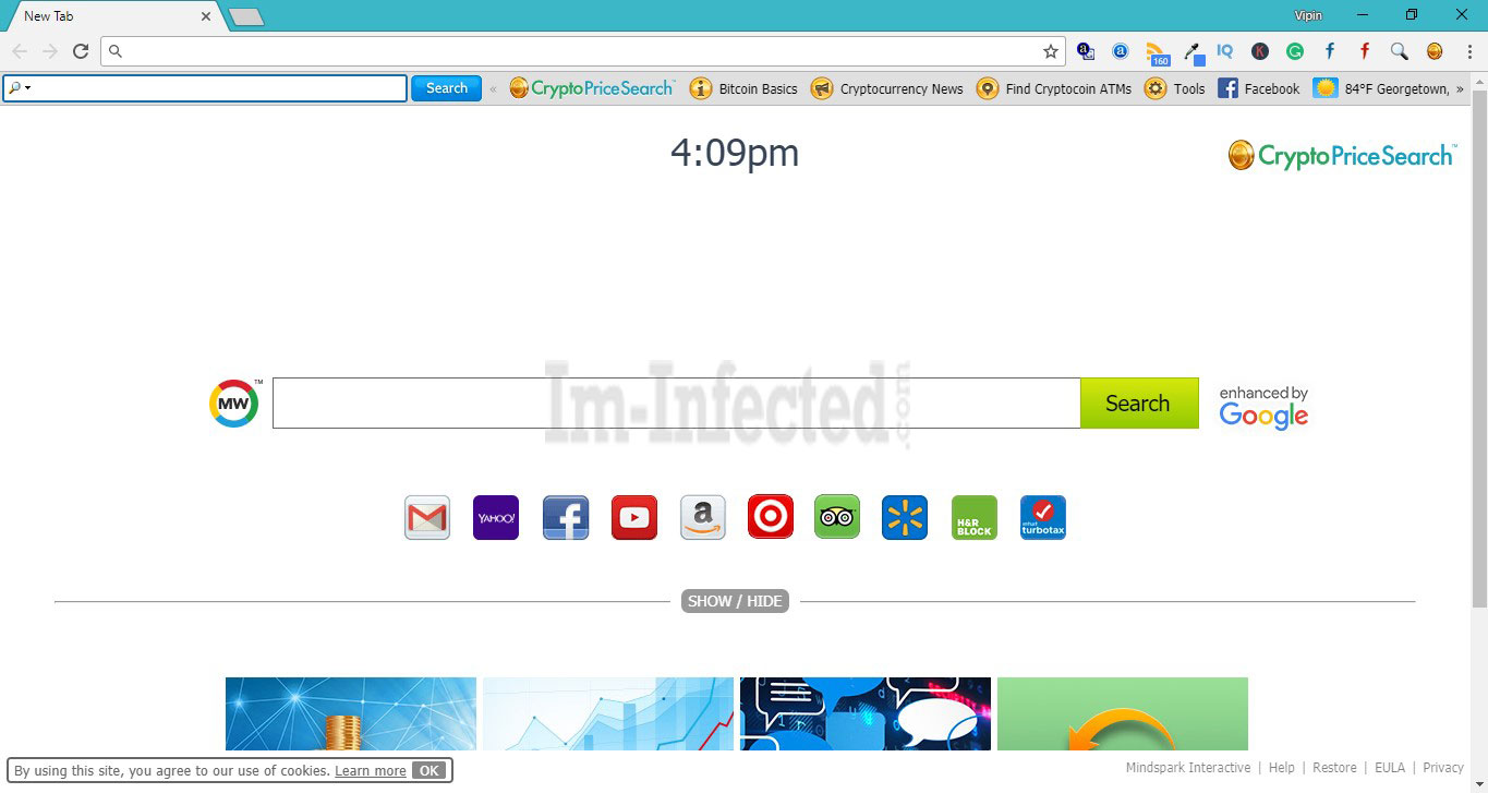 How to Remove CryptoPriceSearch Extension