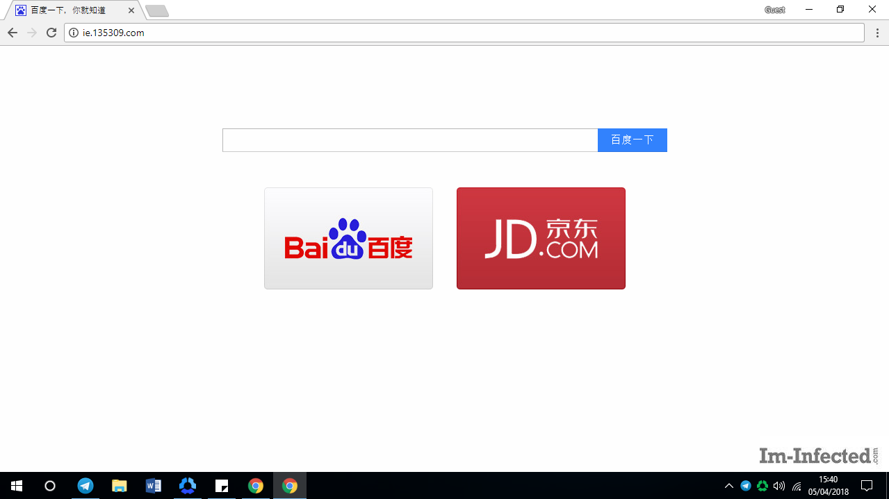 How to Remove Ie.135309.com from All Browsers