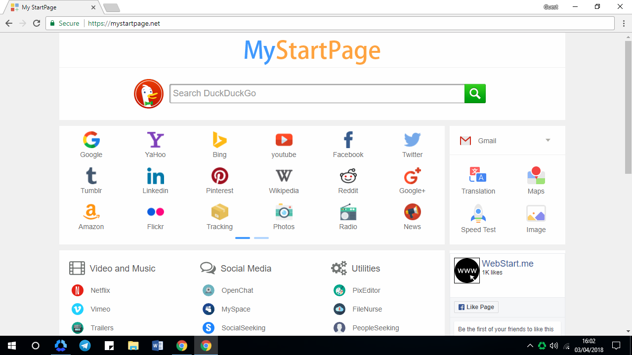 How to Remove Mystartpage.net from All Browsers