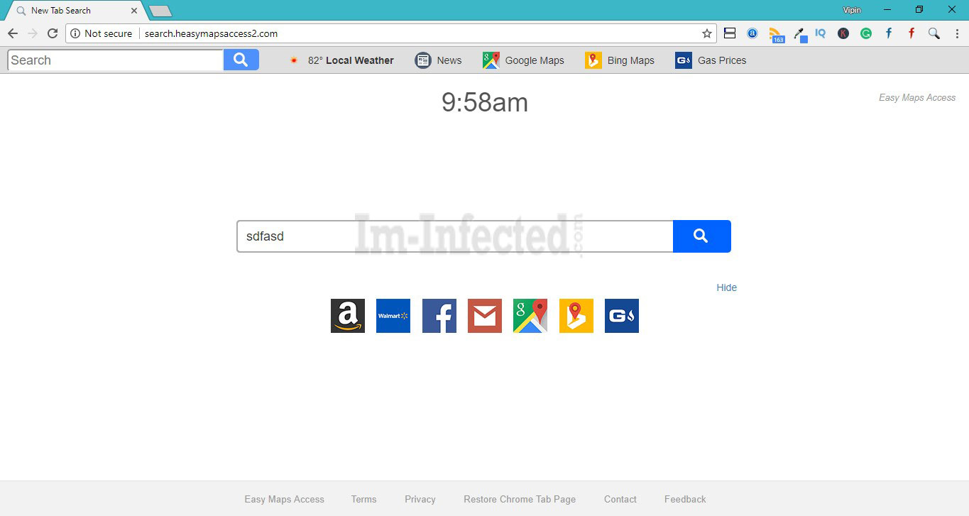 How to Remove Search.heasymapsaccess.com Hijacker
