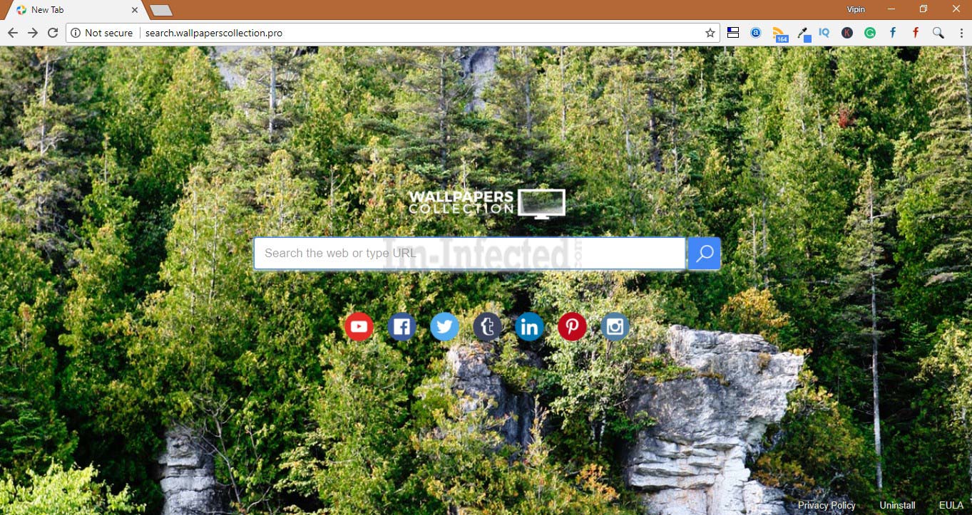 How to Remove Search.wallpaperscollection.pro Hijacker