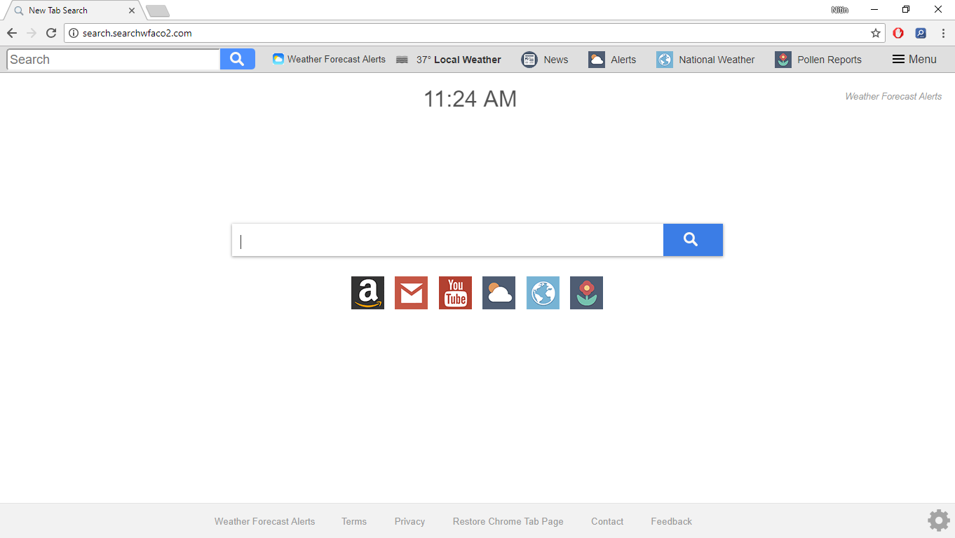 How to Remove Search.searchwfaco2.com