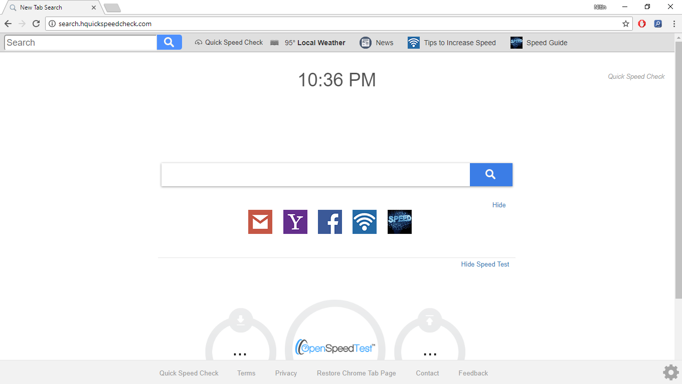 How to Remove Search.hquickspeedcheck.com