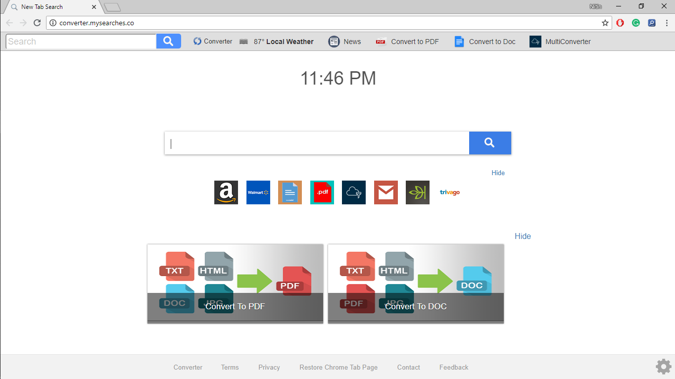 How to Remove Concertermysearches.co