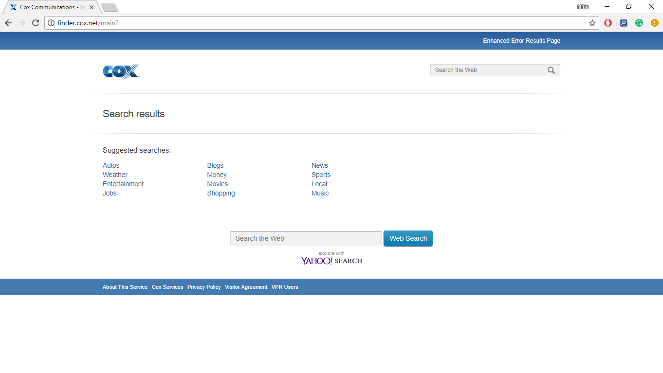 How to Remove Finder.cox.net