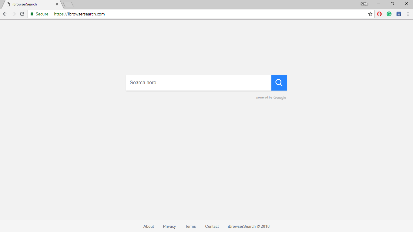 How to Remove Ibrowsersearch.com