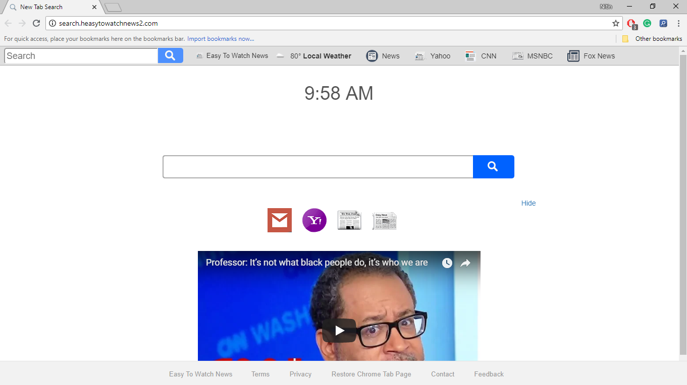 How to Remove Search.heasytowatchnews2.com