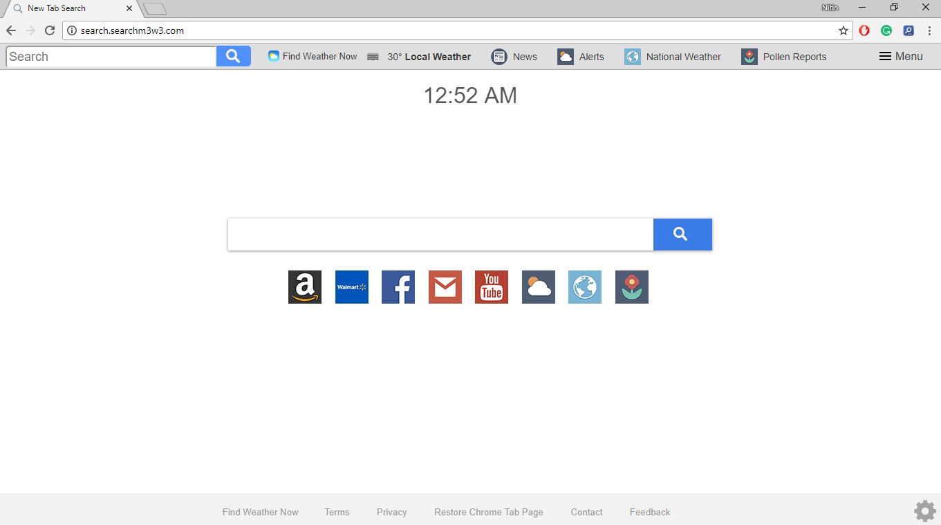 How to Remove Search.searchm3w3.com