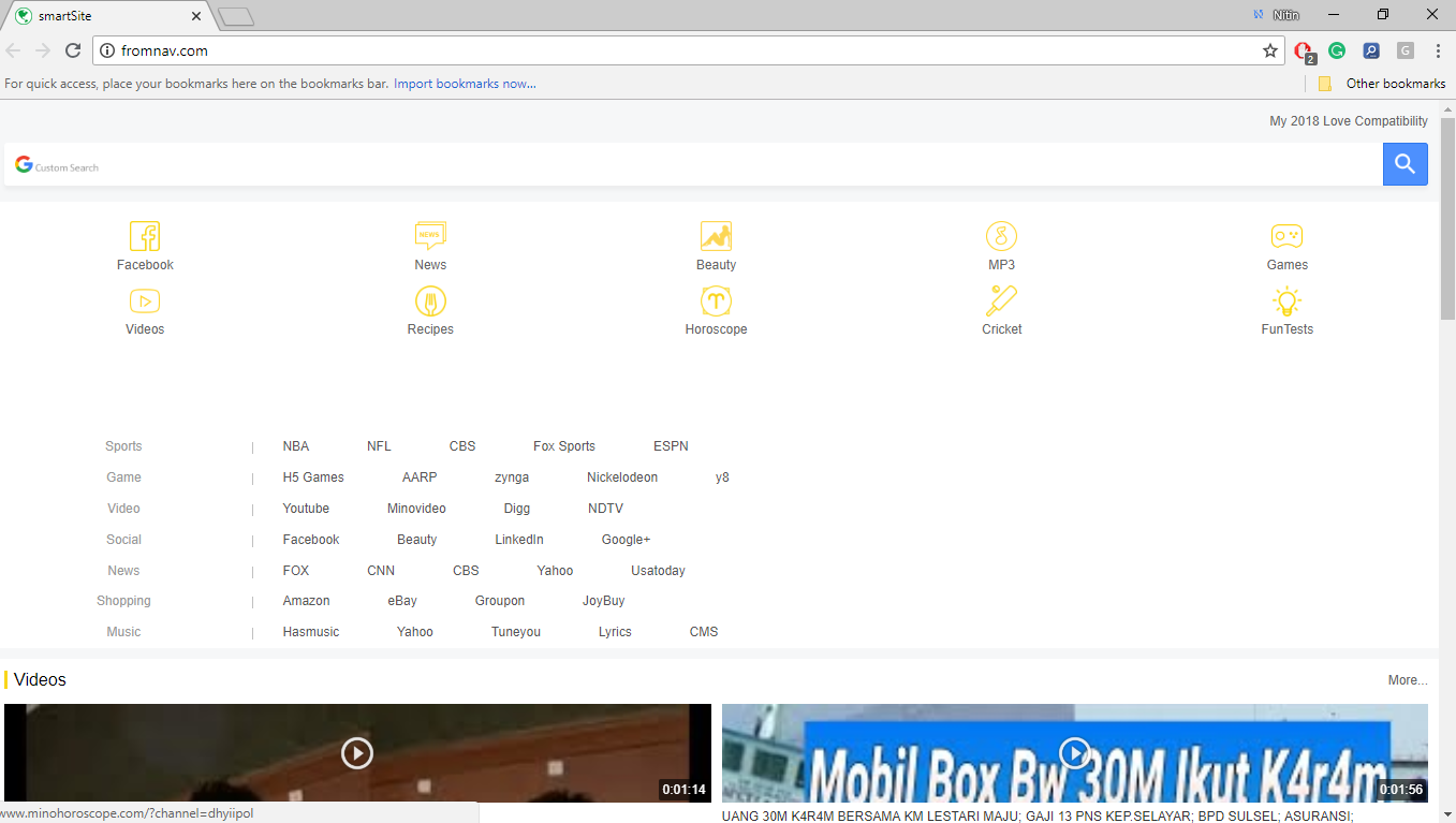 How to Remove Fromnav.com