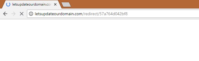 How to remove Letsupdateourdomain.com Redirect