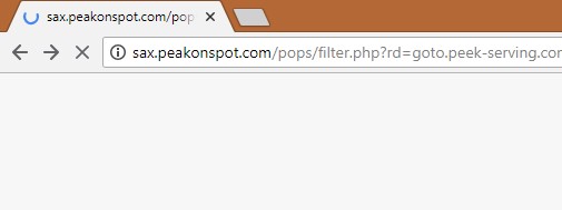 How to Remove Sax.peakonspot.com Redirect
