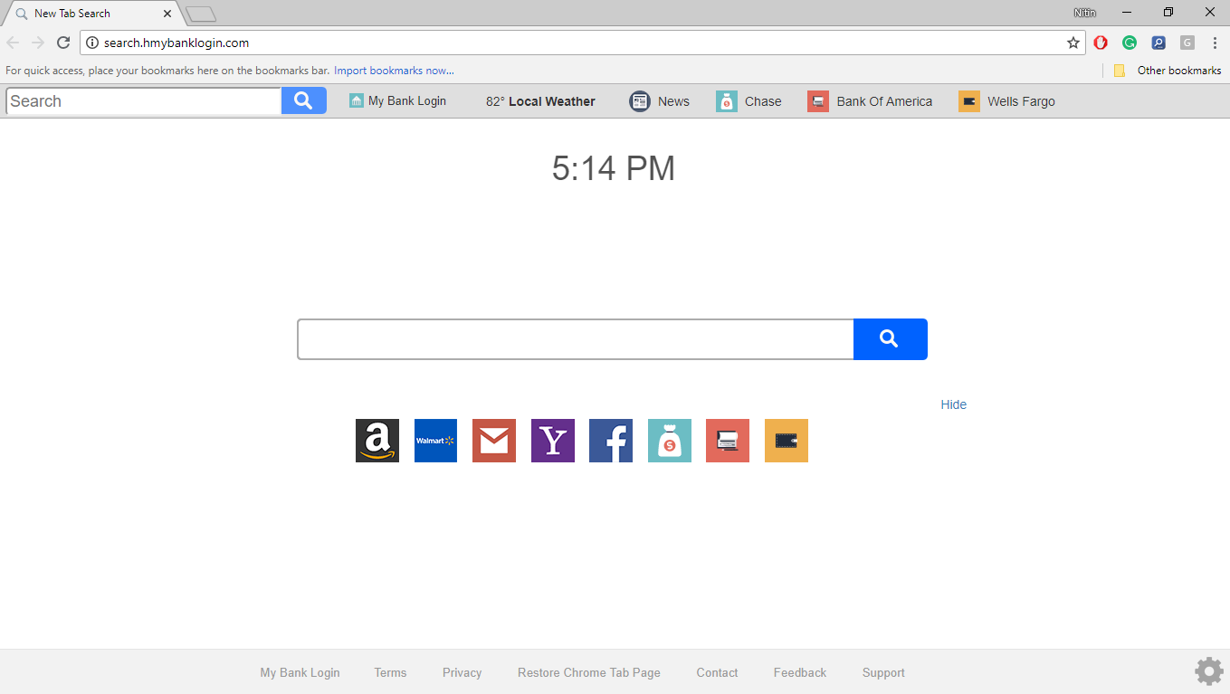 How to Remove Search.hmybanklogin.com