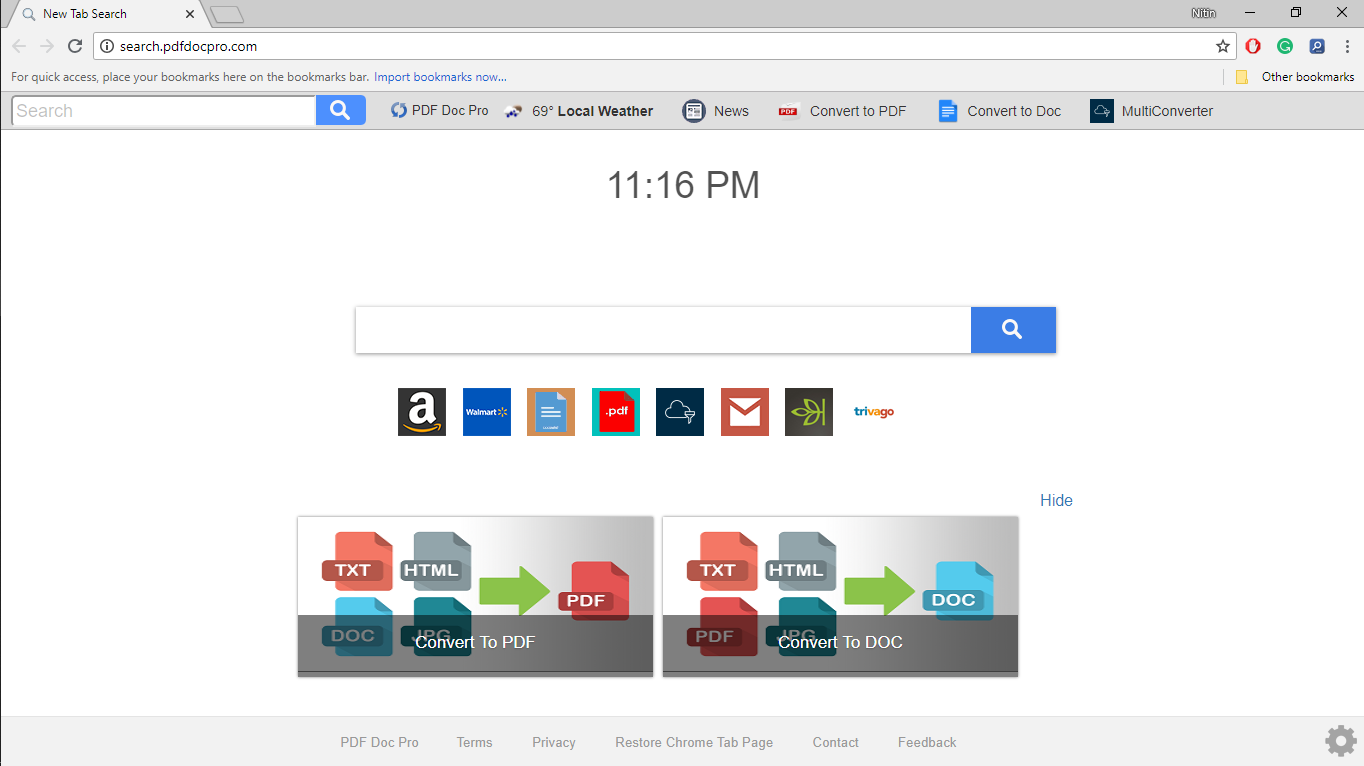 How to Remove Search.pdfdocpro.com