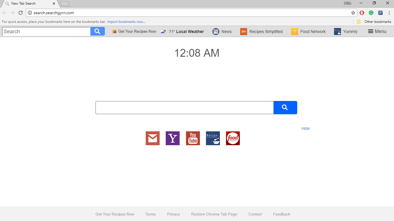 How to Remove Search.searchgyrn.com