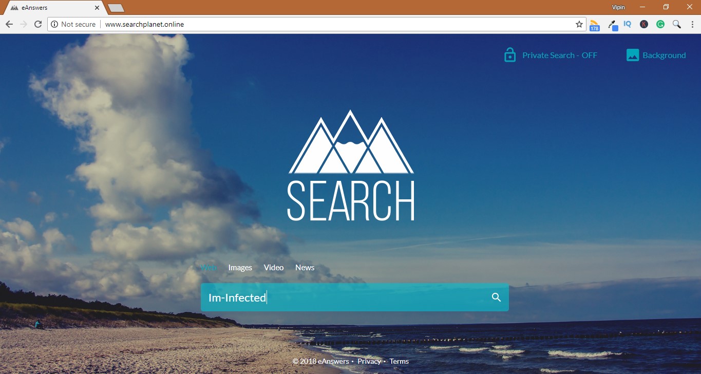 How to remove Searchplanet.online