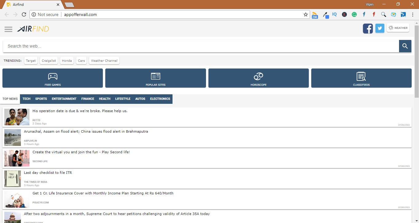 How to Remove Appofferwall.com