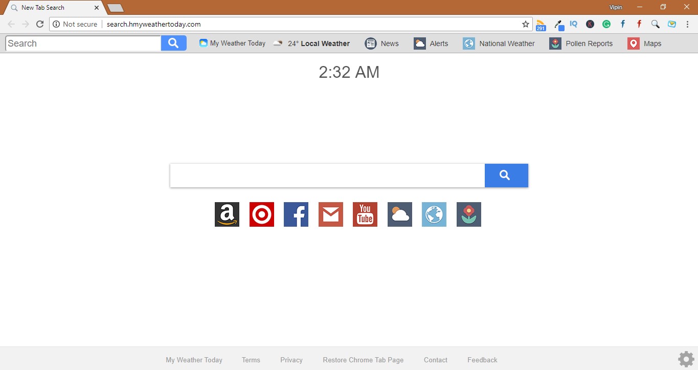 How to Remove Search.hmyweathertoday.com