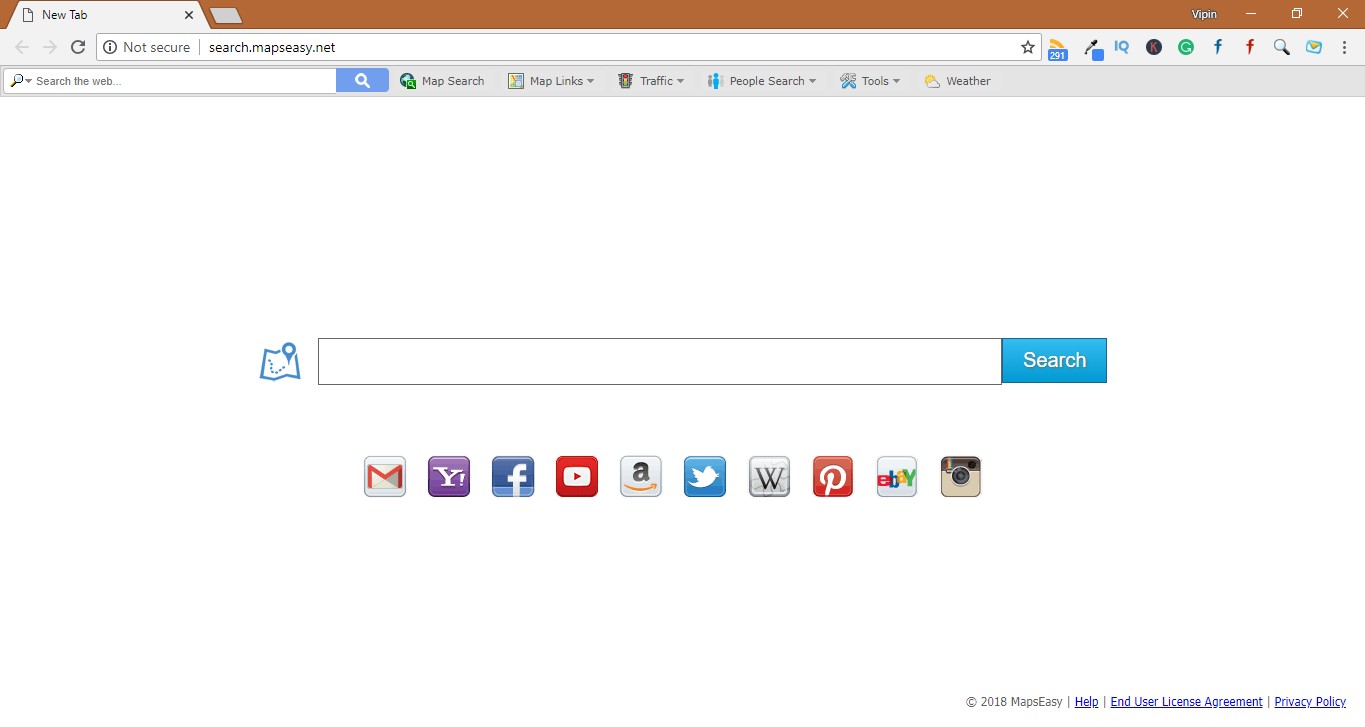 How to Remove Search.mapseasy.net
