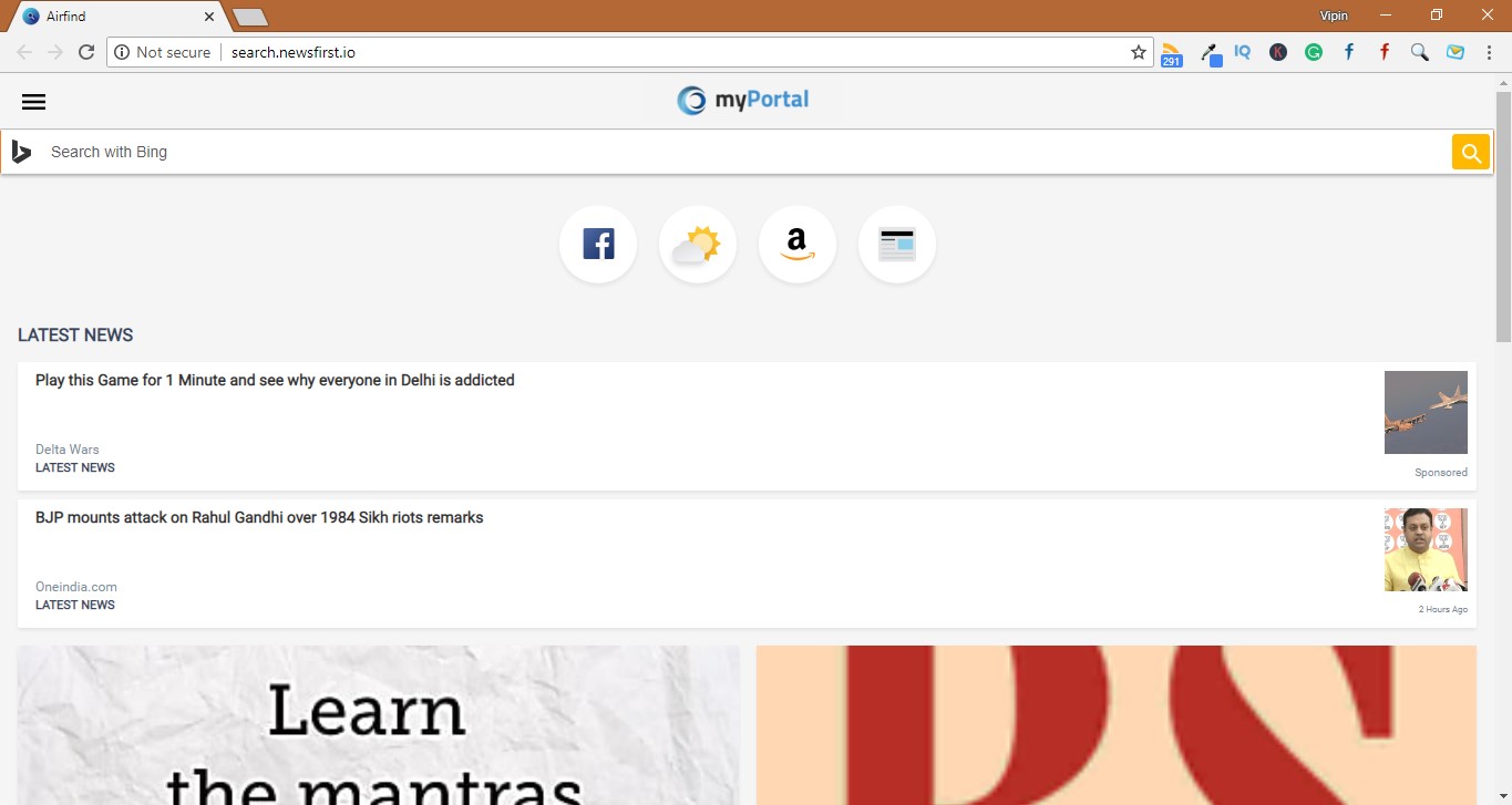 How to Remove Search.newsfirst.io